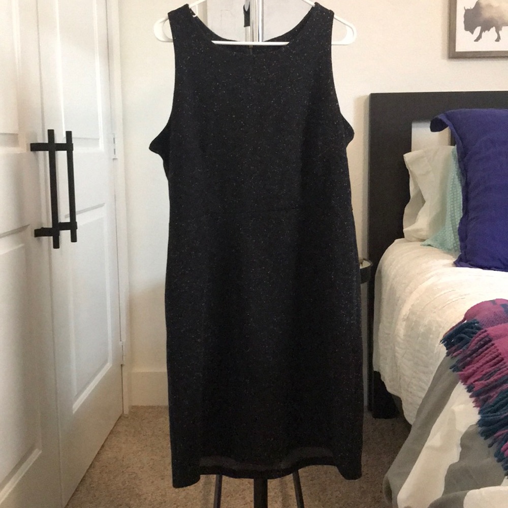 Old Navy sleeveless wool little black dress